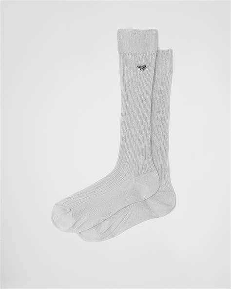 prada grey socks|Prada Socks For Women .